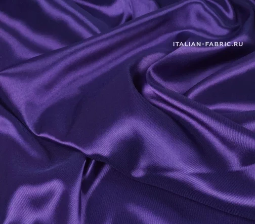 Подкладочная ткань стрейч, цвет фиолетовый, 1062062