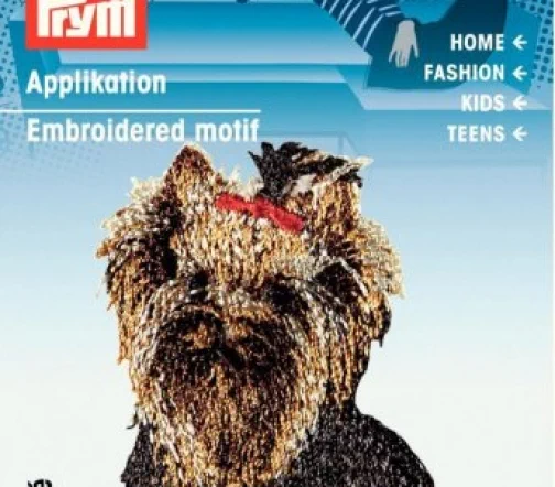 925577 Термоаппликация "Йоркширский терьер" 5,5х5,3 см, Prym