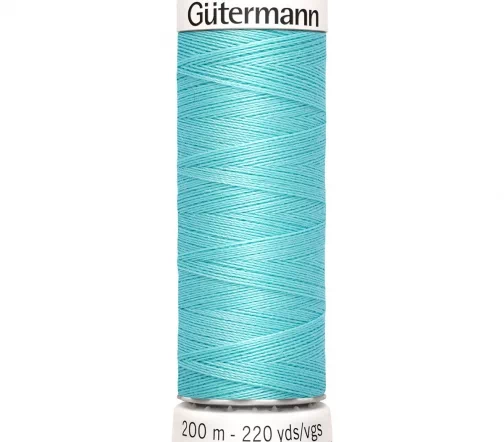 Нить Sew All для всех материалов, 200м, 100% п/э, цвет 328 аквамариновый, Gutermann 748277