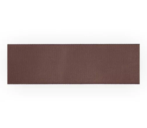 Лента репсовая 38 мм, цвет 121 серо-коричневый