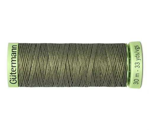 Нить Top Stitch для отстрочки, 30м, 100% п/э, цвет 825 золотисто-оливковый, Gutermann 744506