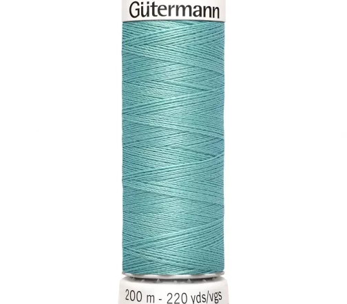Нить Sew All для всех материалов, 200м, 100% п/э, цвет 924 аквамариновый нейтральный, Gutermann 748