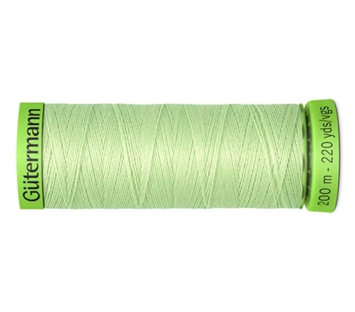 Нить Extra Fine 150 для особо деликатных тканей, 200м, 100% п/э, цв.152 бл.салатов, Gutermann 744581
