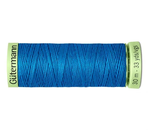 Нить Top Stitch для отстрочки, 30м, 100% п/э, цвет 386 королевский синий, Gutermann 744506