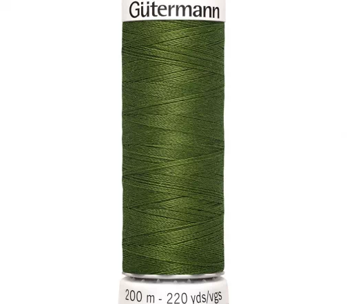 Нить Sew All для всех материалов, 200м, 100% п/э, цвет 585 т.папоротник, Gutermann 748277