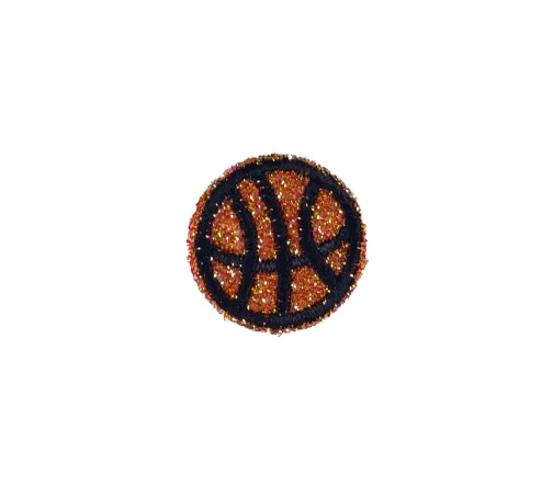 Термонаклейка HKM "Баскетбольный мяч", d 2,3 см