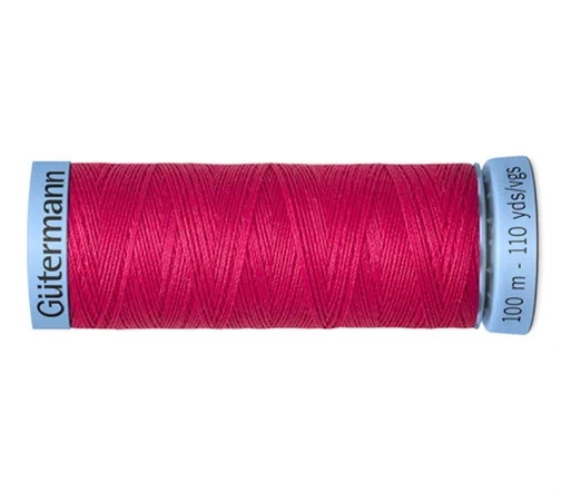 Нить Silk S303 для тонких швов, 100м, 100% шелк, цвет 812, Gutermann 744590