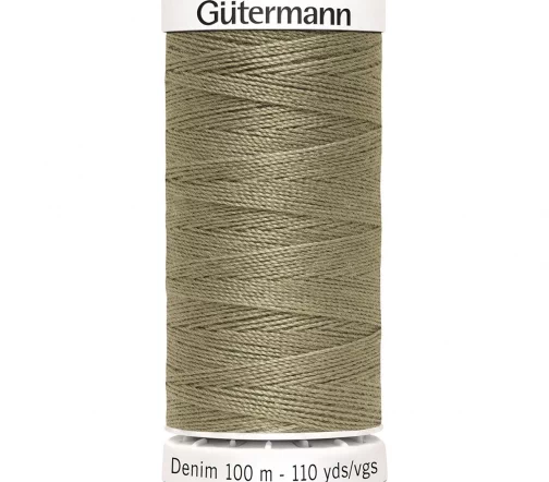 Нить Denim для джинсовой ткани, 100м, 100% п/э, цвет 2725, Gutermann 700160