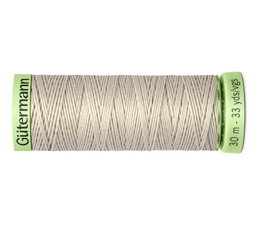 Нить Top Stitch для отстрочки, 30м, 100% п/э, цвет 299 св.серо-бежевый, Gutermann 744506
