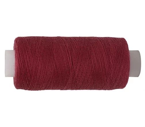Нить универсальная 40/2, 400ярд, цвет 057 розово-бордовый, Bestex 135517