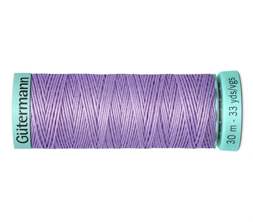 Нить Silk R 753 для фасонных швов, 30м, 100% шелк, цвет 158 св.сиреневый, Gutermann 723878