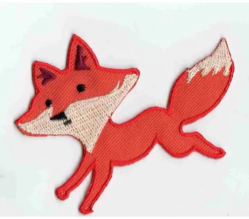 Термоаппликация HKM "Лиса", 5,5 х 3 см, арт. 33514