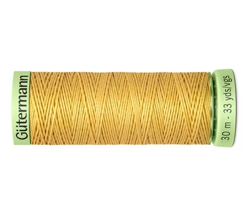 Нить Top Stitch для отстрочки, 30м, 100% п/э, цвет 415 желтая охра, Gutermann 744506