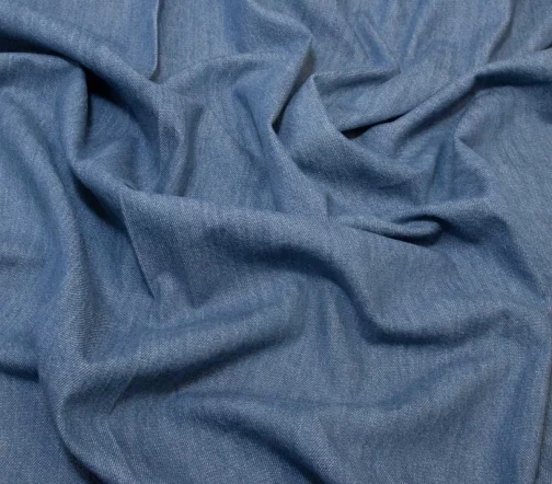 Джинсовая ткань, цвет голубой, Gutermann 647016-6075