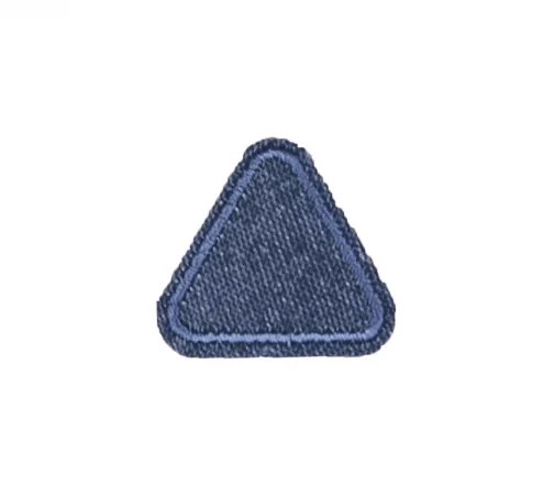 Термоаппликация Marbet "Треугольник малый", 3 х 2,7 см, цвет синий джинс, 565508.097