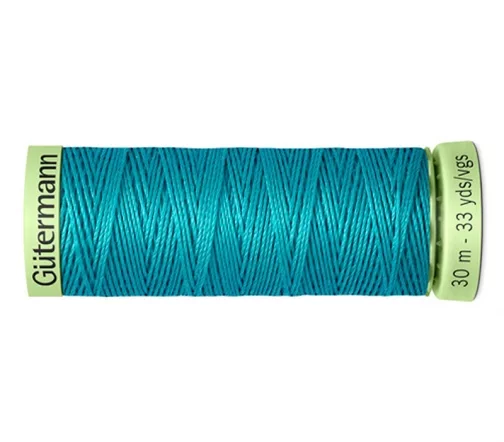 Нить Top Stitch для отстрочки, 30м, 100% п/э, цвет 055 св.зеленая бирюза, Gutermann 744506