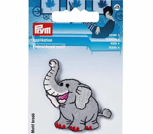 925236 Термоаппликация "Слон" 4,6х4,8 см, Prym