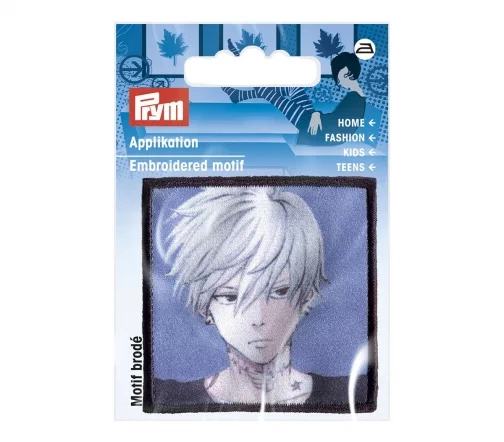 926086 Термоаппликация "Юноша K-Pop блондин" 5,5х5,5 см, Prym