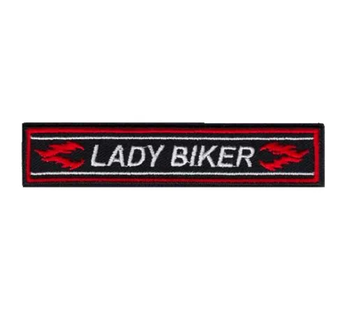 Термоаппликация Marbet "LADY BIKER", 10 х 2,2 см, цвет черный, 565326