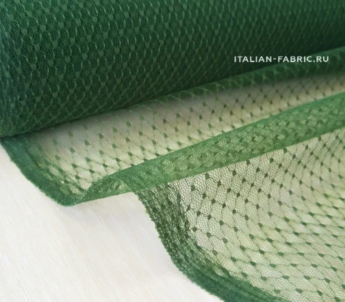 Сетка "Ромбик", цвет зеленый, 01118-5