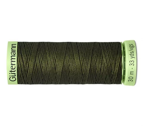 Нить Top Stitch для отстрочки, 30м, 100% п/э, цвет 531 т.т.хаки, Gutermann 744506