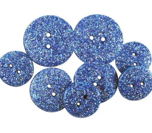 Пуговицы, "Glitter Buttons", 7 шт, арт. 550001463