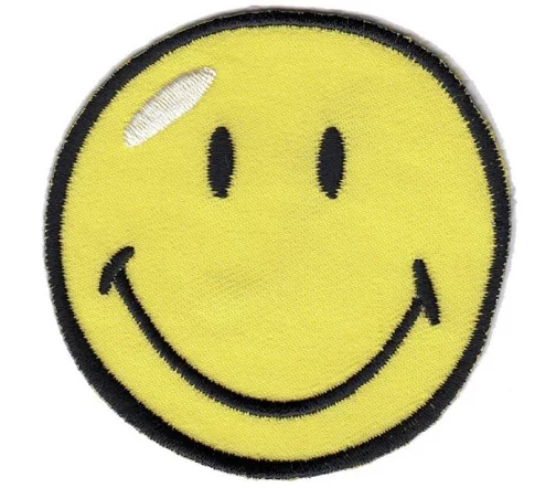 Термоаппликация Marbet "Смайл", 6,8 х 6,8 см, 569996