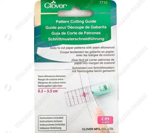 7710 Линейка для бумажных выкроек, Clover
