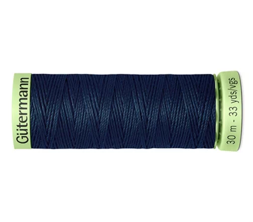 Нить Top Stitch для отстрочки, 30м, 100% п/э, цвет 487 т.т.сине-зеленый, Gutermann 744506