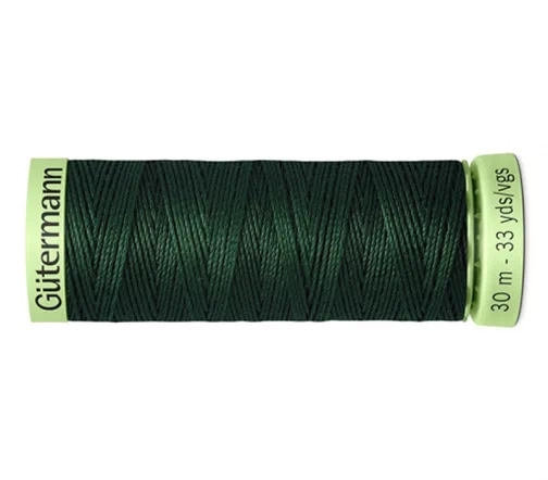 Нить Top Stitch для отстрочки, 30м, 100% п/э, цвет 472 т.бутылочный, Gutermann 744506