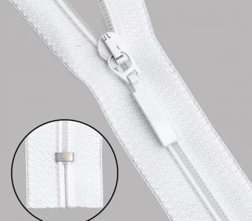 Молния ARTA "витая" неразъем., Т6 - 18 см (501 белый), 253-18-501