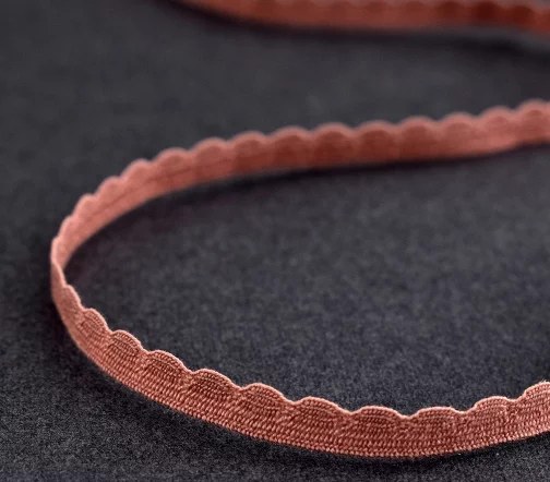 Кант-тесьма IEMESA, ширина 8 мм, цвет холодно-розовый