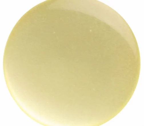 Пуговицы Hemline "Basic", пластик, на ножке, 15 мм, 6 шт., цвет желтый