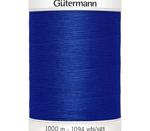 Нить Sew All для всех материалов, 1000м, 100% п/э, цвет 232 кобальт, Gutermann 701939