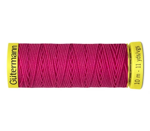 Нить Elastic эластичная для сборок и рюшей 10м, цвет 3055, Gutermann 744557