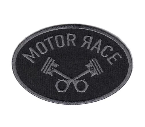 Термоаппликация Marbet "Motor Race", 4 х 12,2 см, черный, 569901.C
