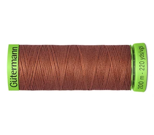 Нить Extra Fine 150 для особо деликатных тканей, 200м, 100% п/э, цв.847 мед-коричн, Gutermann 744581