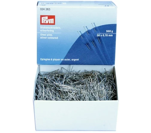 024263 Булавки, закаленная сталь, 30 x 0,70 мм, 500 г, Prym