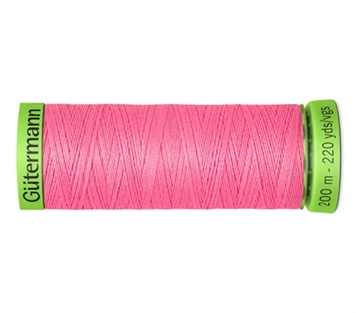 Нить Extra Fine 150 для особо деликатных тканей, 200м, 100% п/э, цв.728 франц.роз, Gutermann 744581