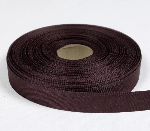 Тесьма брючная PEGA 15 мм, цвет темно-коричневый