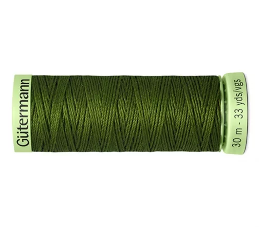 Нить Top Stitch для отстрочки, 30м, 100% п/э, цвет 585 т.папоротник, Gutermann 744506