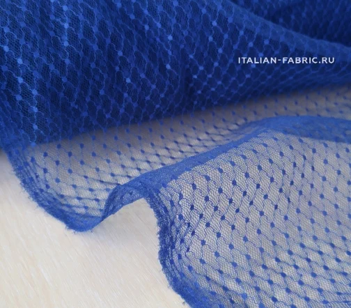 Сетка "Ромбик", цвет синий, 01118-4