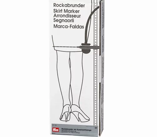 611759 Устройство для выполнения подгибок на юбках, пластик.трубки, 80 см, Prym