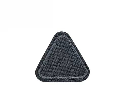 Термоаппликация Marbet "Треугольник малый", 3 х 2,7 см, цвет т.серый, 565508.011