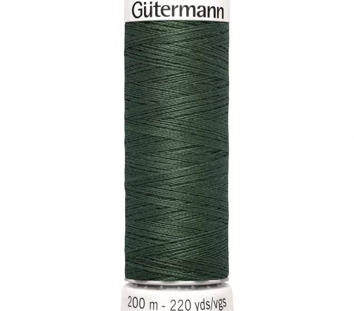 Нить Sew All для всех материалов, 200м, 100% п/э, цвет 164 мышиный, Gutermann 748277