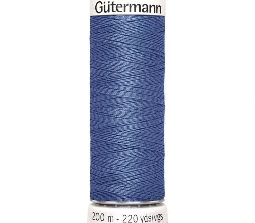 Нить Sew All для всех материалов, 200м, 100% п/э, цвет 037 джинсовый, Gutermann 748277