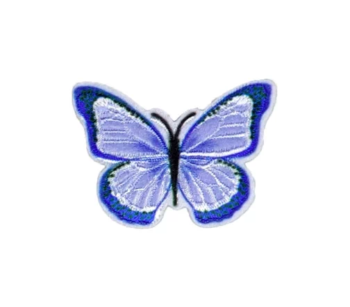 Термоаппликация Marbet "Бабочка", 2,9 х 3,9 см, цвет синий, 565747.025