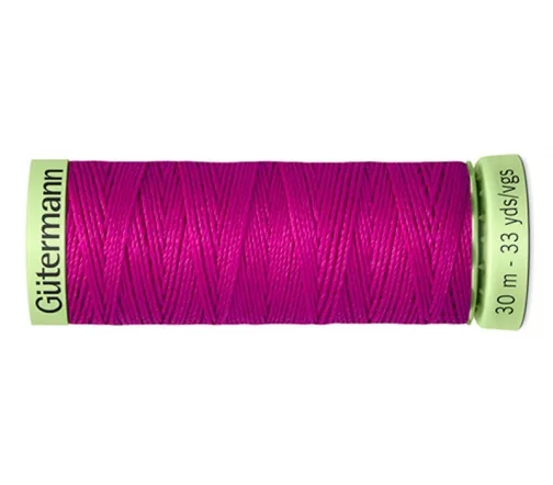 Нить Top Stitch для отстрочки, 30м, 100% п/э, цвет 877 мальва, Gutermann 744506