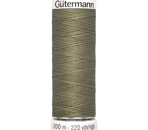 Нить Sew All для всех материалов, 200м, 100% п/э, цвет 264 св.оливково-серый, Gutermann 748277