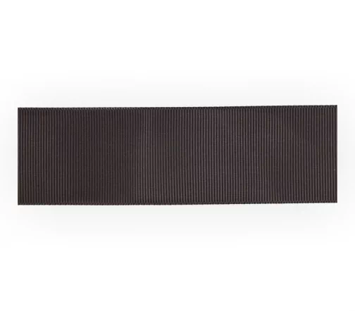 Лента репсовая 38 мм, цвет 122 темно-серый